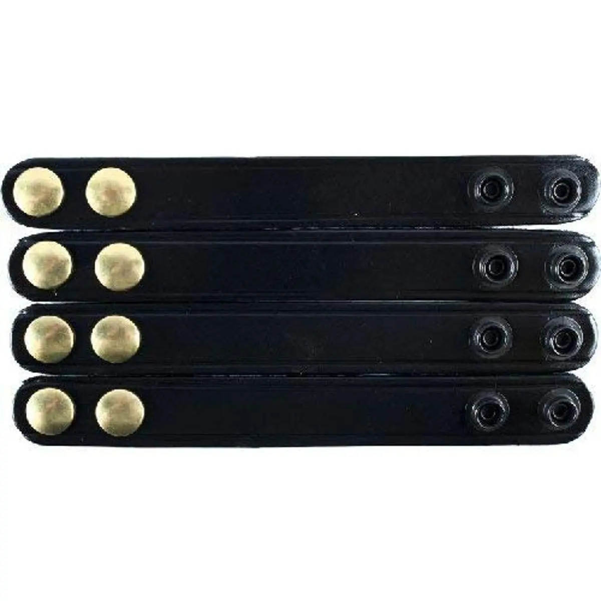Gould & Goodrich Double Snap Leather Belt Keepers