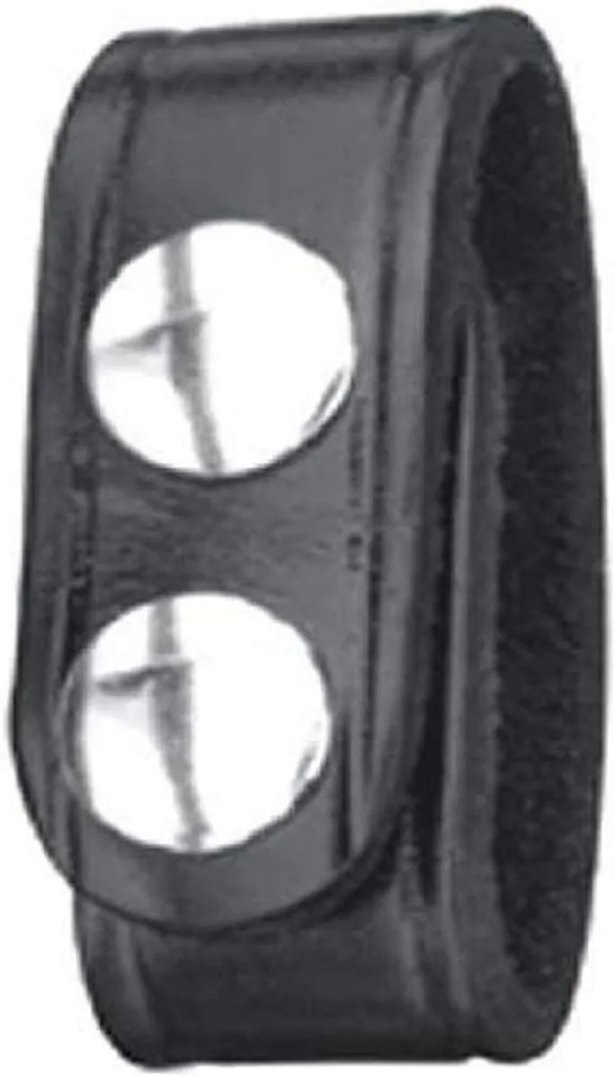 Gould & Goodrich Double Snap Leather Belt Keepers