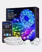 Govee WiFi RGB LED Strip Light 2x16.4FT Wi-Fi RGBIC