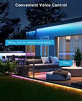 Govee WiFi RGB LED Strip Light 2x16.4FT Wi-Fi RGBIC