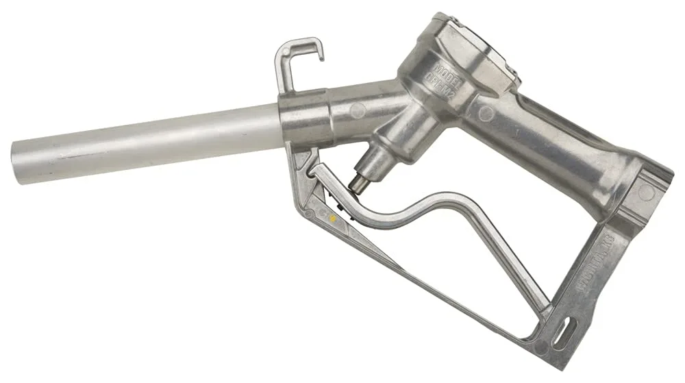 GPI Manual Fuel Nozzle - Aluminum Black Diamond, 50 PSI