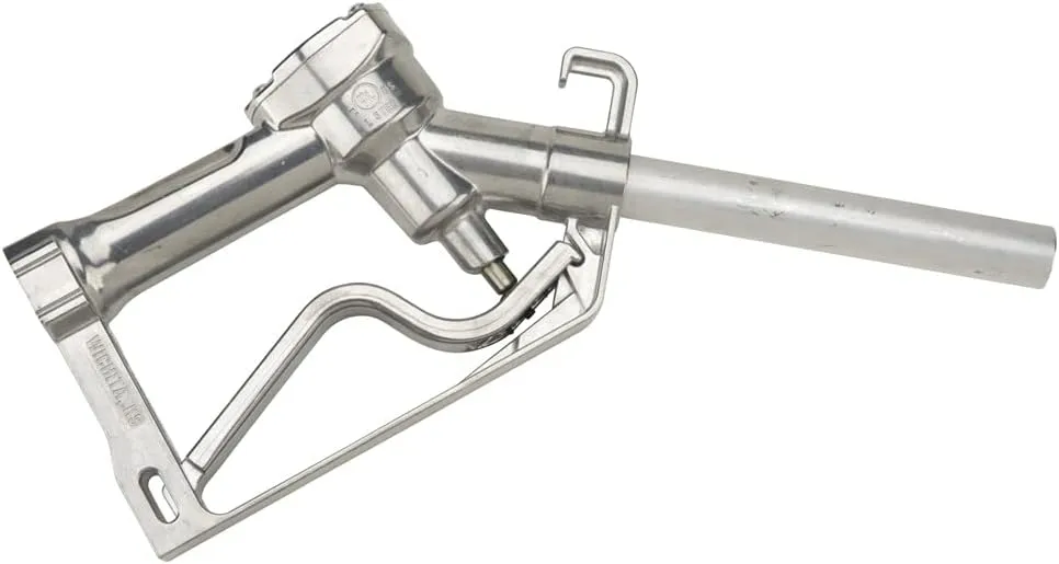 GPI Manual Fuel Nozzle - Aluminum Black Diamond, 50 PSI