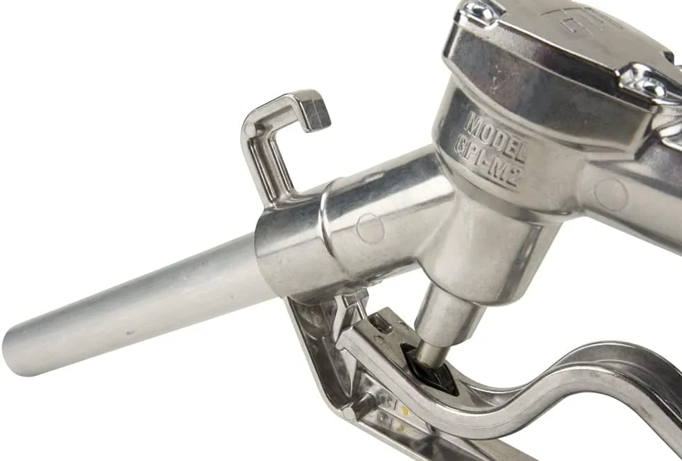 GPI Manual Fuel Nozzle - Aluminum Black Diamond, 50 PSI