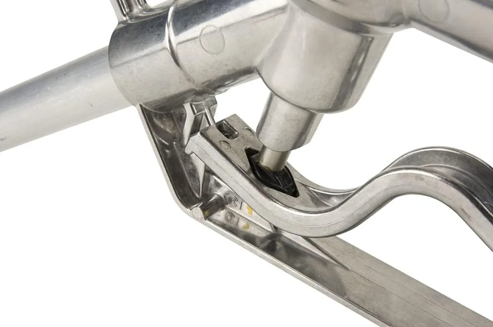 GPI Manual Fuel Nozzle - Aluminum Black Diamond, 50 PSI