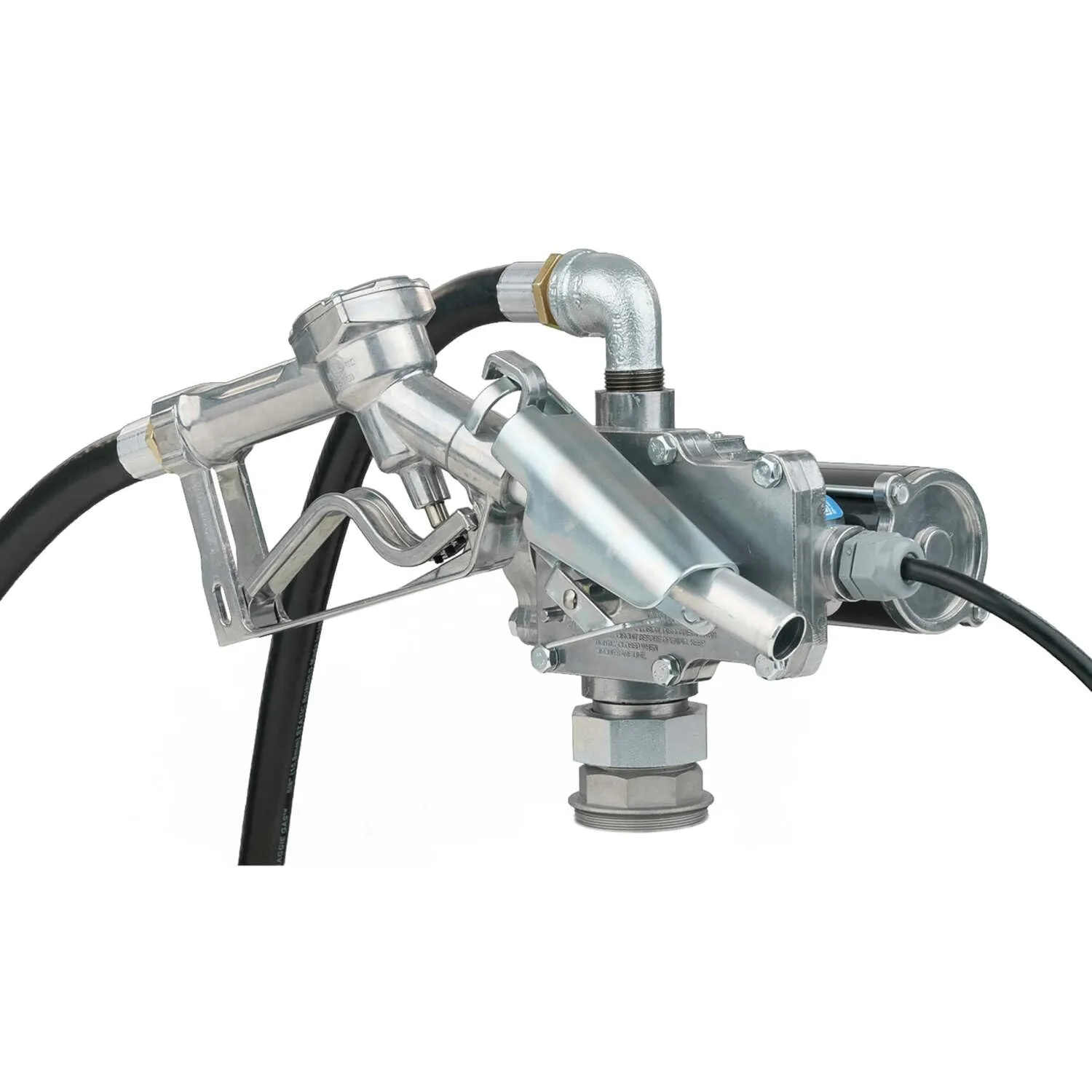 GPI - EZ-8 Fuel Transfer Pump, Manual Shut-Off Nozzle, 8 GPM, 12 Volt