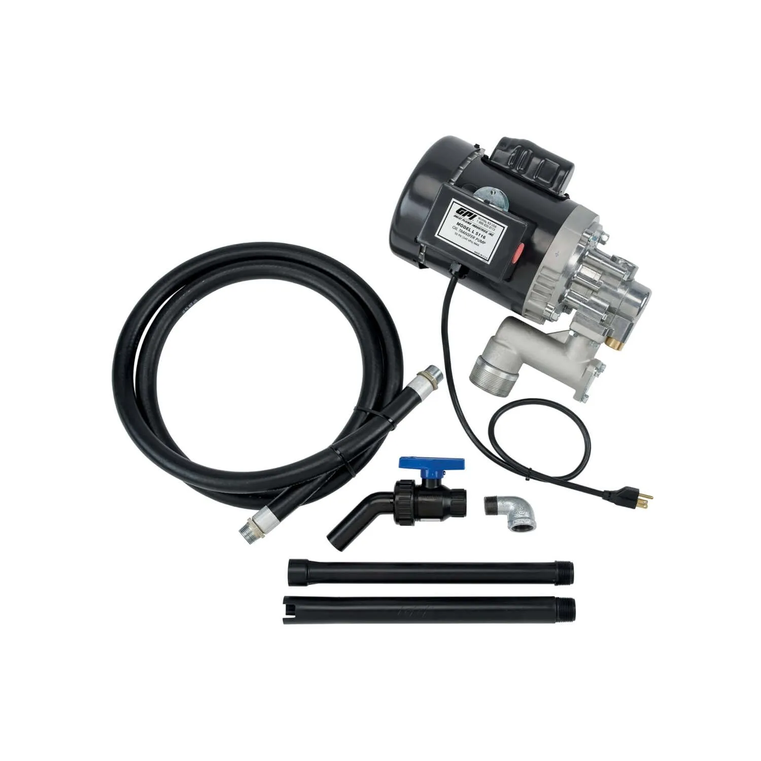 GPI L5116 Heavy Duty Oil Transfer Pump, 4 GPM, 115/230V (142100-01)