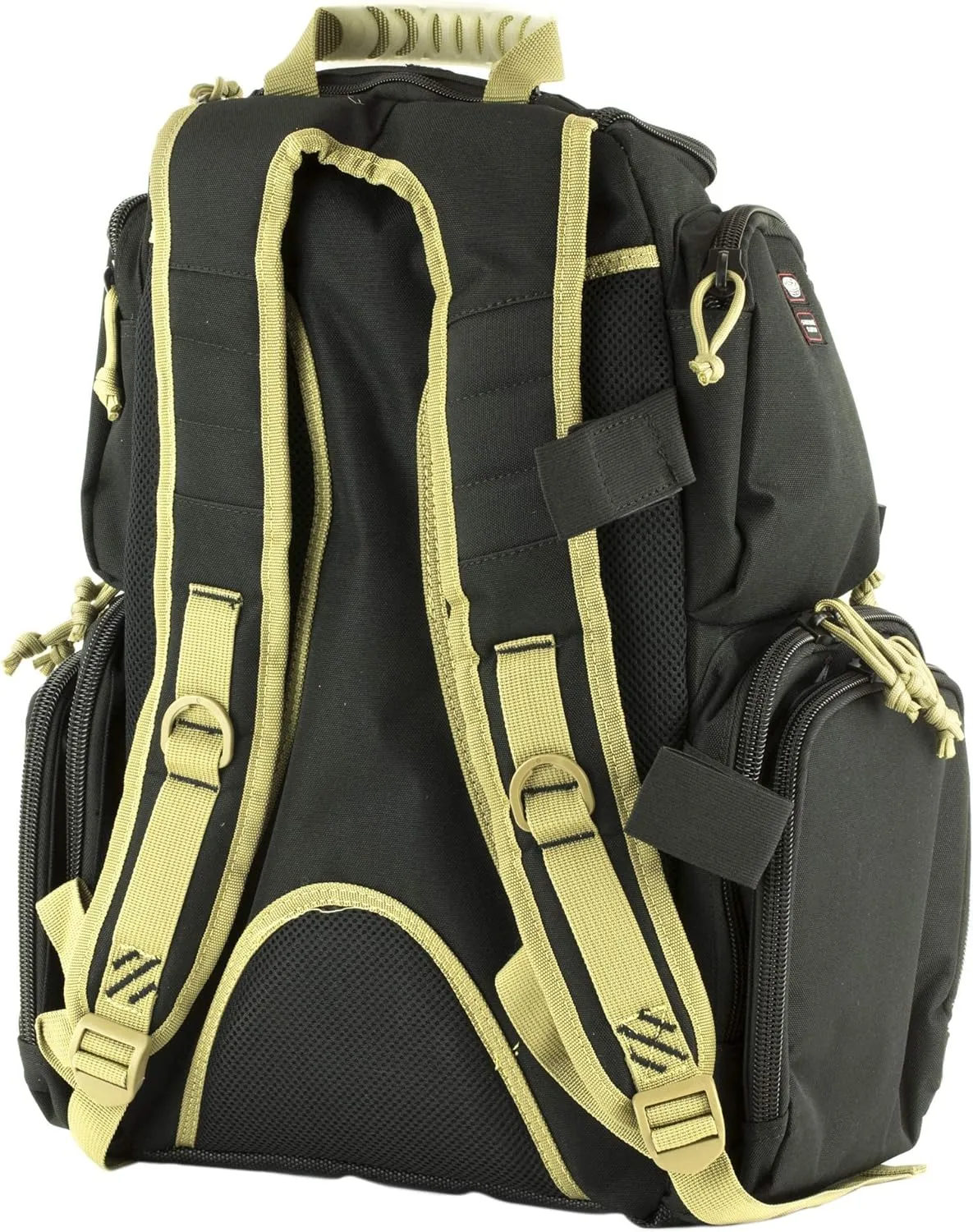 G.P.S. Handgunner Range Backpack With Foam Cradle For 4 Handguns