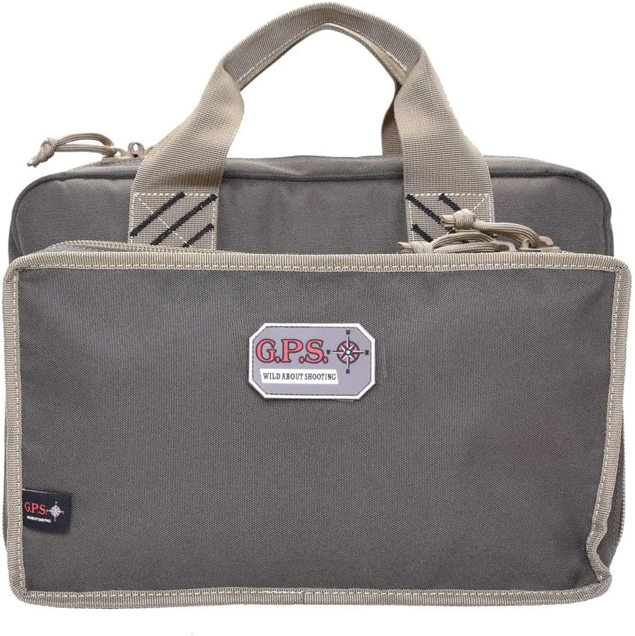 G.P.S. Pistol Range Bag with Mag Storage & Dump Cup