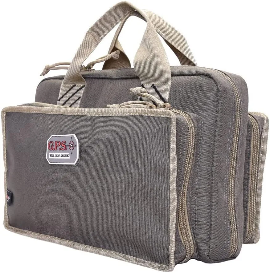 G.P.S. Pistol Range Bag with Mag Storage & Dump Cup