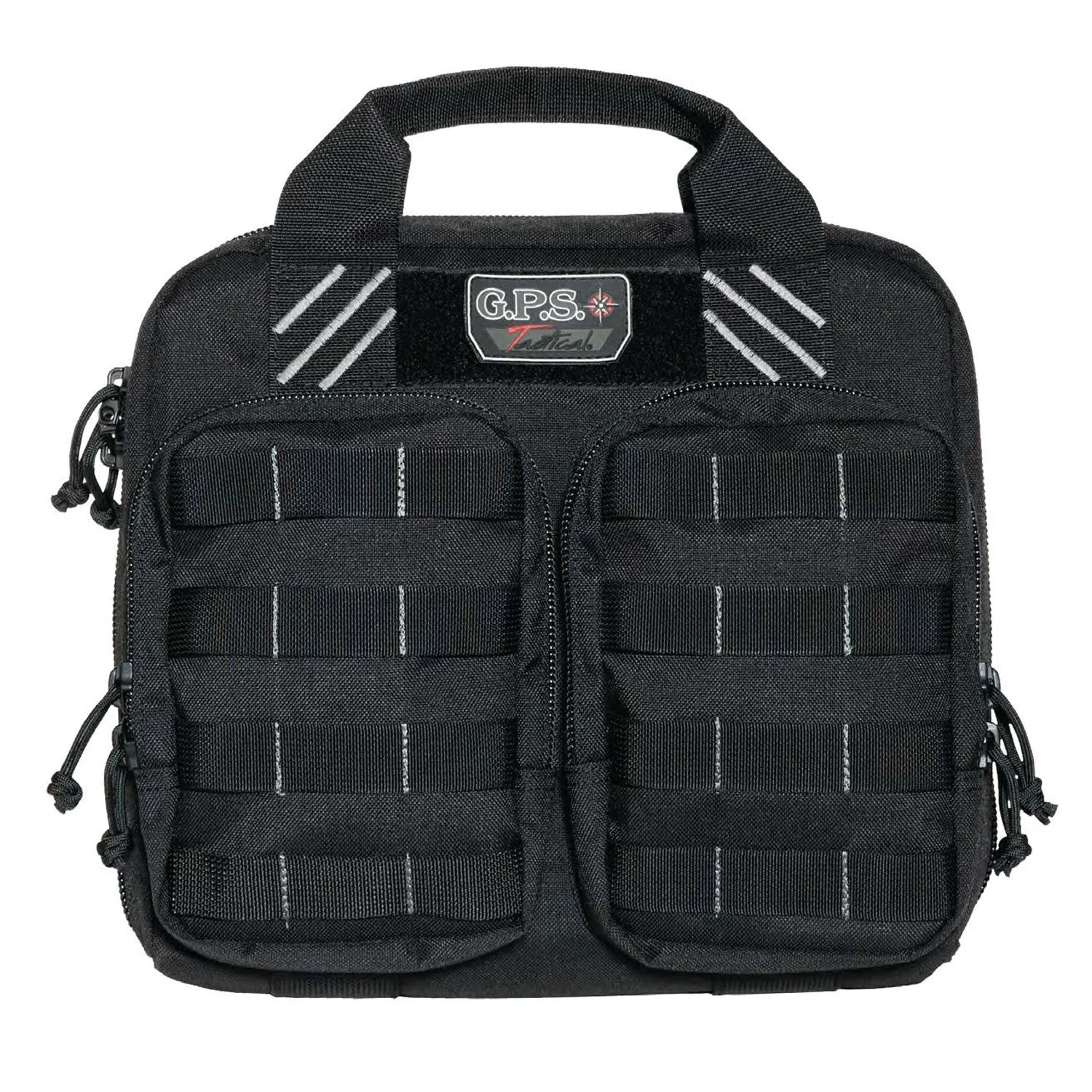 G.P.S. Tactical Double Pistol Case Range Bag