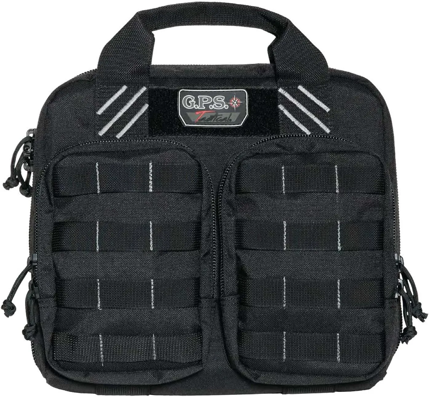 G.P.S. Tactical Double Pistol Case Range Bag