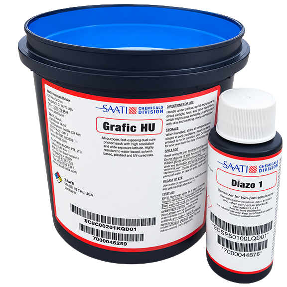 Saati Grafic HU Dual Cure Emulsion
