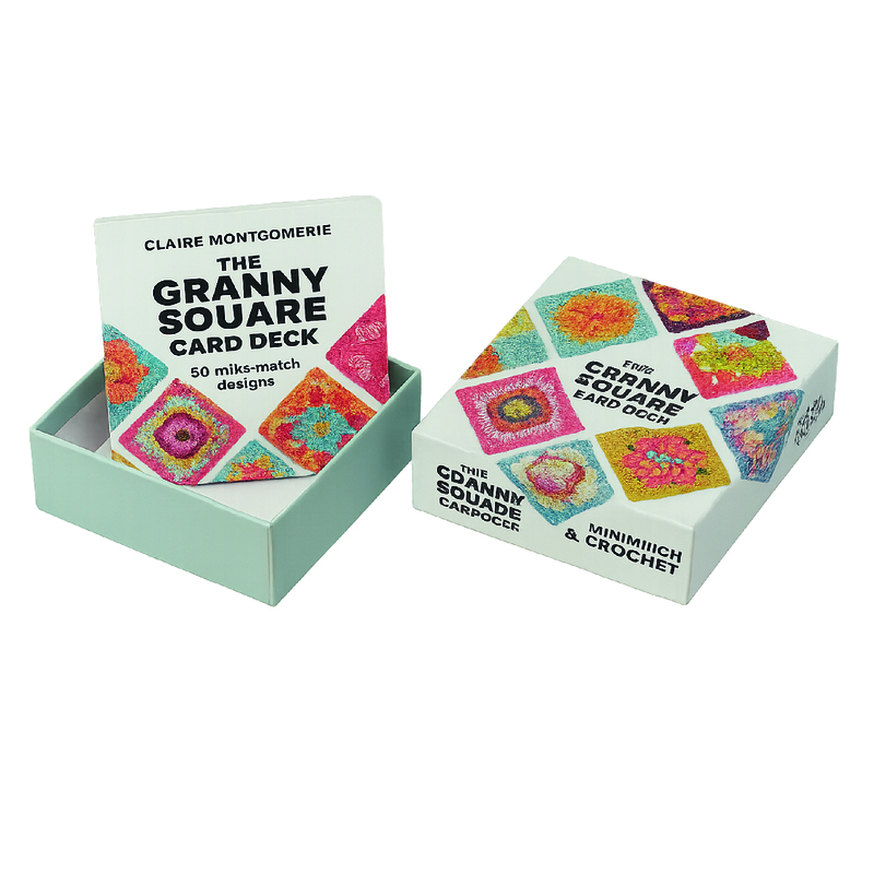 Cartas Con Patrones Para Tejer Granny Caja Con 50 Moldes