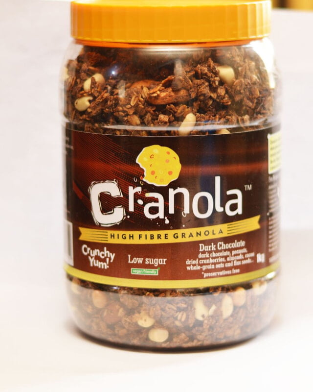 Cranola High Fibre Granola - Dark Chocolate Cranola High Fibre Granola - Dark Chocolate