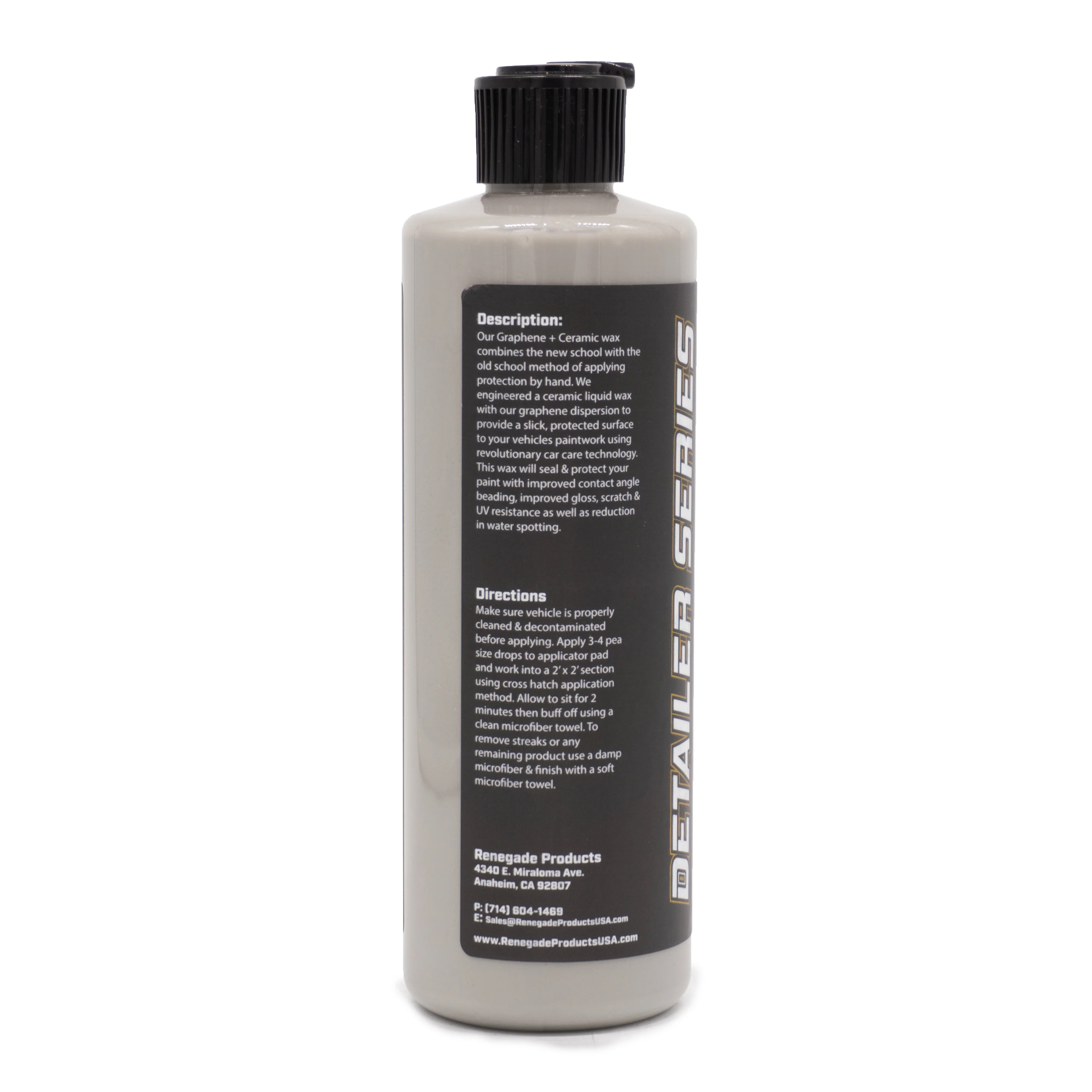 Renegade Graphene Ceramic Wax 16oz Renegade Graphene Ceramic Wax 16oz