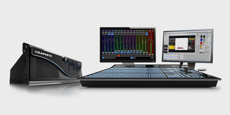Ross Video GRAPHITE-4RU-1ME-5IN Graphite 4RU Integrated Production System