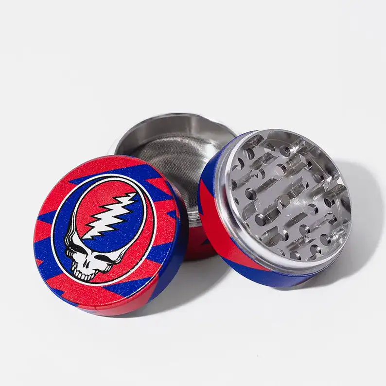 Grinder metálico diseño calavera accesorios