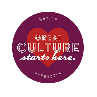 Great Culture Starts Here Sticker