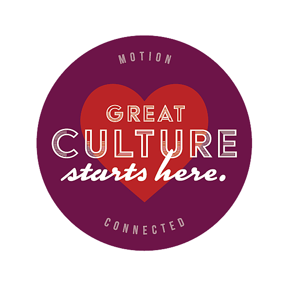 Great Culture Starts Here Sticker Great Culture Starts Here Sticker
