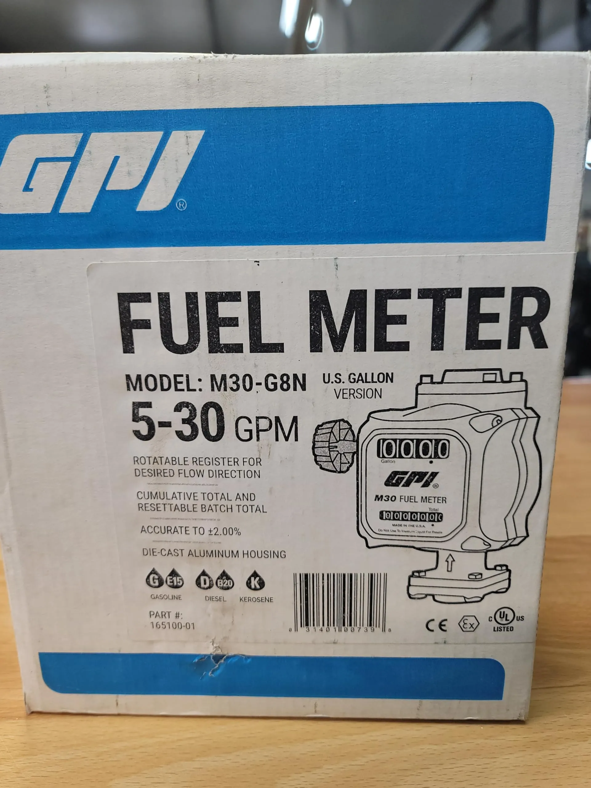 M30 Mechanical Fuel Meter-Modular