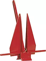 Greenfield Poly Coated Slip Ring Anchor Red