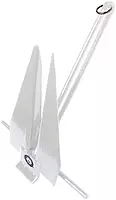 Greenfield Slip-Ring Fluke Anchor PVC Coated 5 lb White