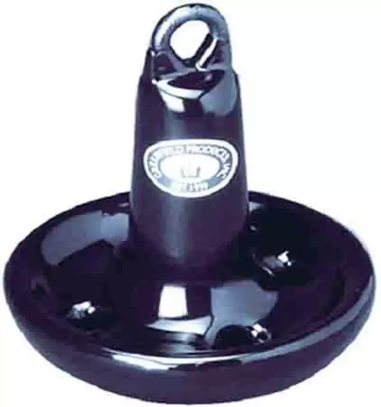 GREENFIELD 515-R Vinyl Coated Mushroom Anchor - Royal Blue, 15 lb.