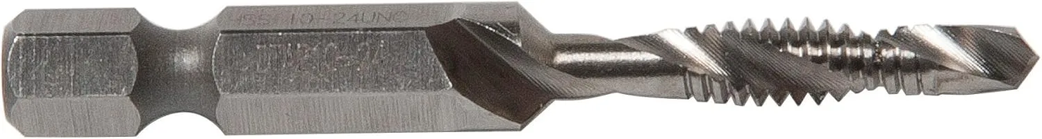 Greenlee Drill/Tap/Countersink, Hss, 10-24