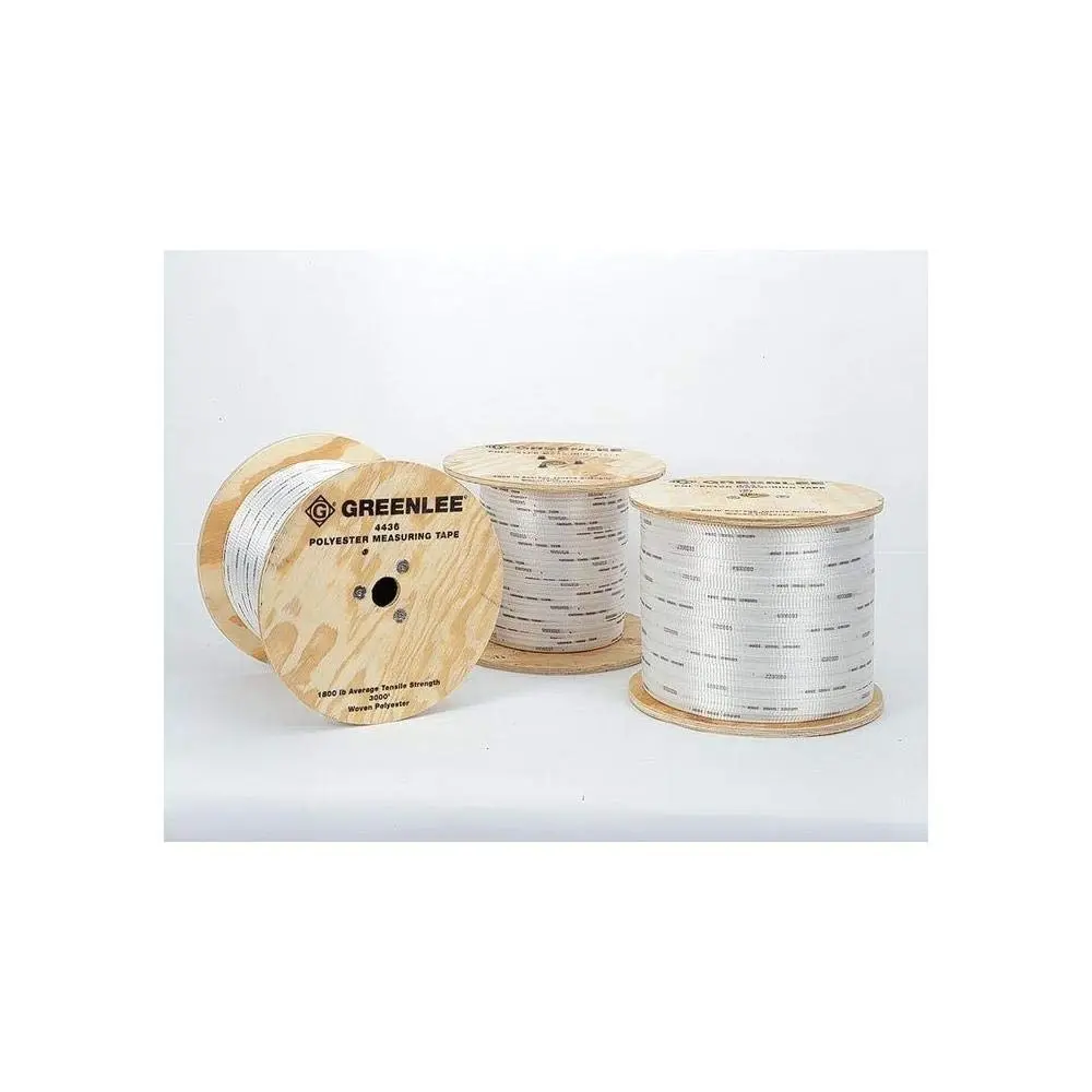 GREENLEE Polyester Pulling and Measuring Tape, 3,000 Ft