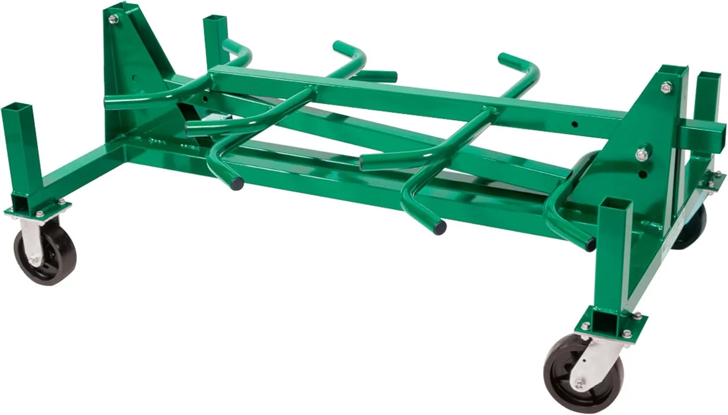Greenlee 668 Mobile Material Handling Conduit and Pipe Rack with 603 Casters Mobile Conduit and Pipe Rack