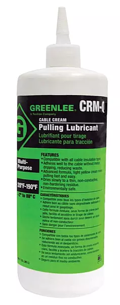 Greenlee CRM-Q LUBE,CREAM-1 QUART