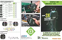 Greenlee EK50ML13811 Micro Crimping Tool Kit with 13.8mm JAW, 110V