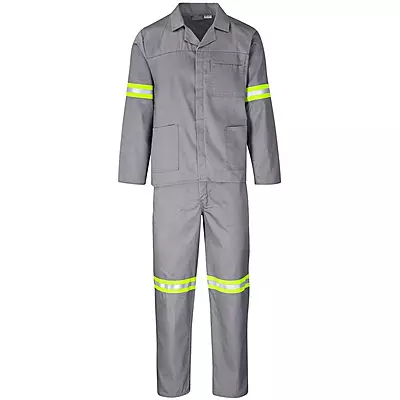 Hybrid Poly Cotton Conti Suit with Reflective