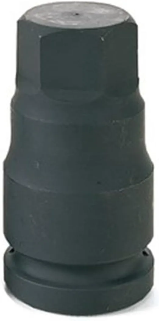 Grey Pneumatic 1" Drive Hex Driver Socket