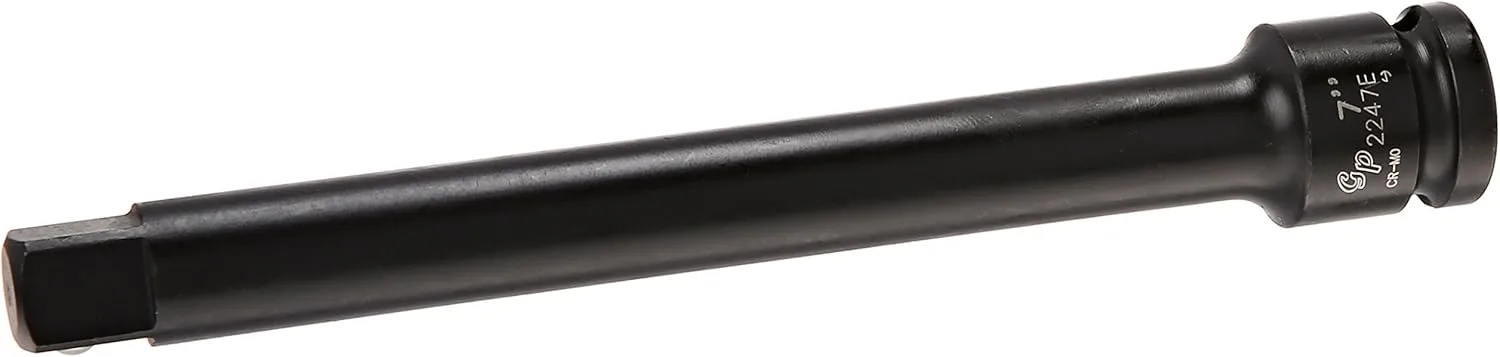 Grey Pneumatic (2247E) 1/2" Drive x 7" Extension Socket with Friction Ball 7" Extension w/ Friction Ball