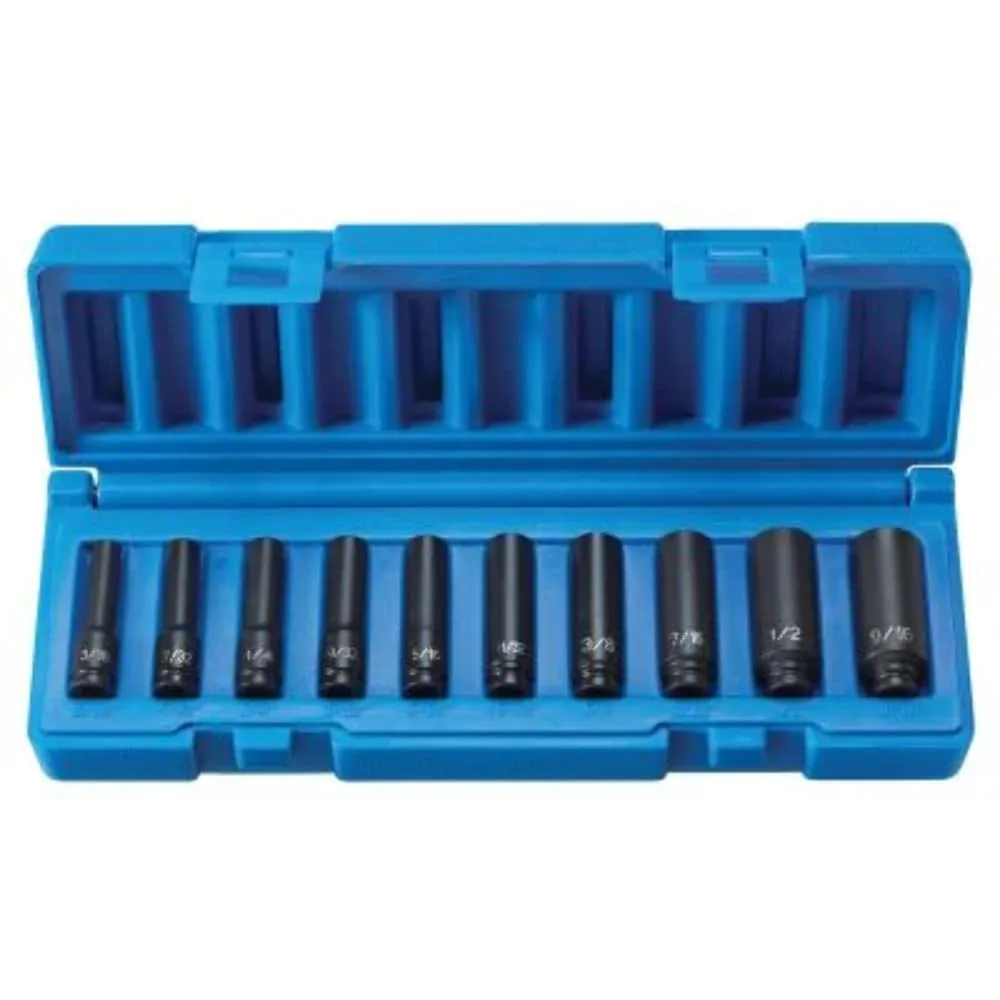 Grey Pneumatic GRE9710D 1/4" Surf. Drive Dp Set