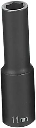 Grey Pneumatic 11mm 1/2-inch Drive Impact Socket