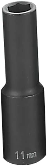 Grey Pneumatic 11mm 1/2-inch Drive Impact Socket