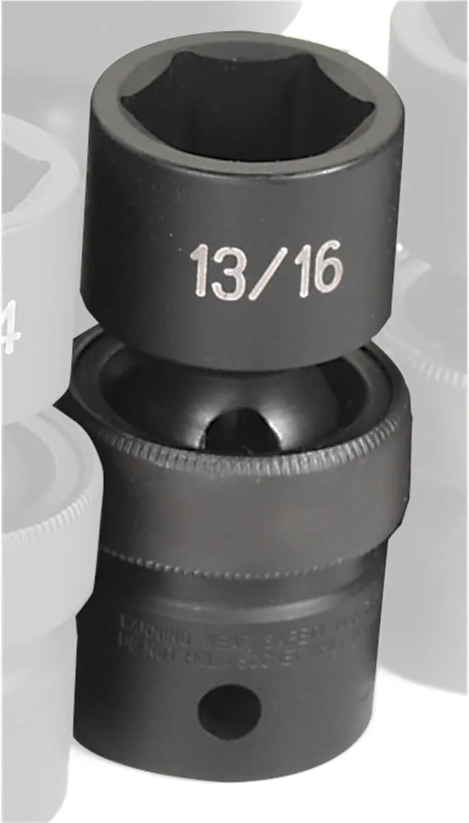 GREY PNEUMATIC 2026 1/2" Drive Standard Socket