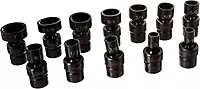 Grey Pneumatic (1612U 3/8" Drive 12-Piece 12-Point Standard Fractional Universal Socket Set