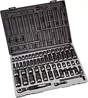 Grey Pneumatic 3/8" Dr. 59pc Fract. & Metric Duo-Socket Set - 12
