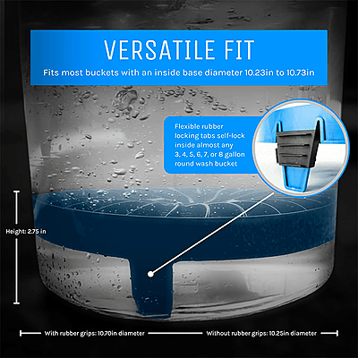 Grille anti-remous Dirt Lock