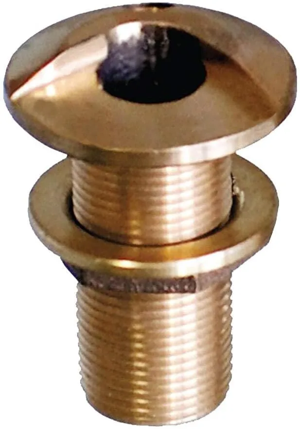 GROCO 3/4" Bronze High Speed Thru-Hull Fitting w/Nut