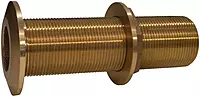 GROCO 1" Bronze Extra Long Thru-Hull Fitting w/Nut