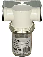 GROCO 1/2" Fresh Water Strainer w/Plastic Basket