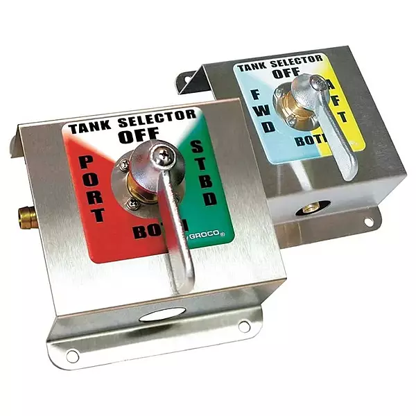 GROCO 1/2" 4-Way Tank Selector Kit