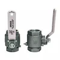 GROCO 1/4" NPT #316 Stainless Steel in-Line Ball Valve