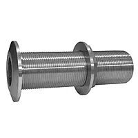 GROCO 2" Stainless Steel Extra Long Thru-Hull Fitting w/Nut