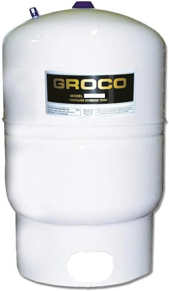 GROCO Pressure Storage Tank - 3.2 Gallon Drawdown