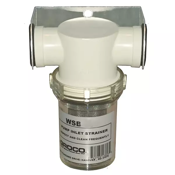 Groco Paragon Inlet Strainer (Size: 3/4 Basket Type: 40 Mesh Stainless Steel)